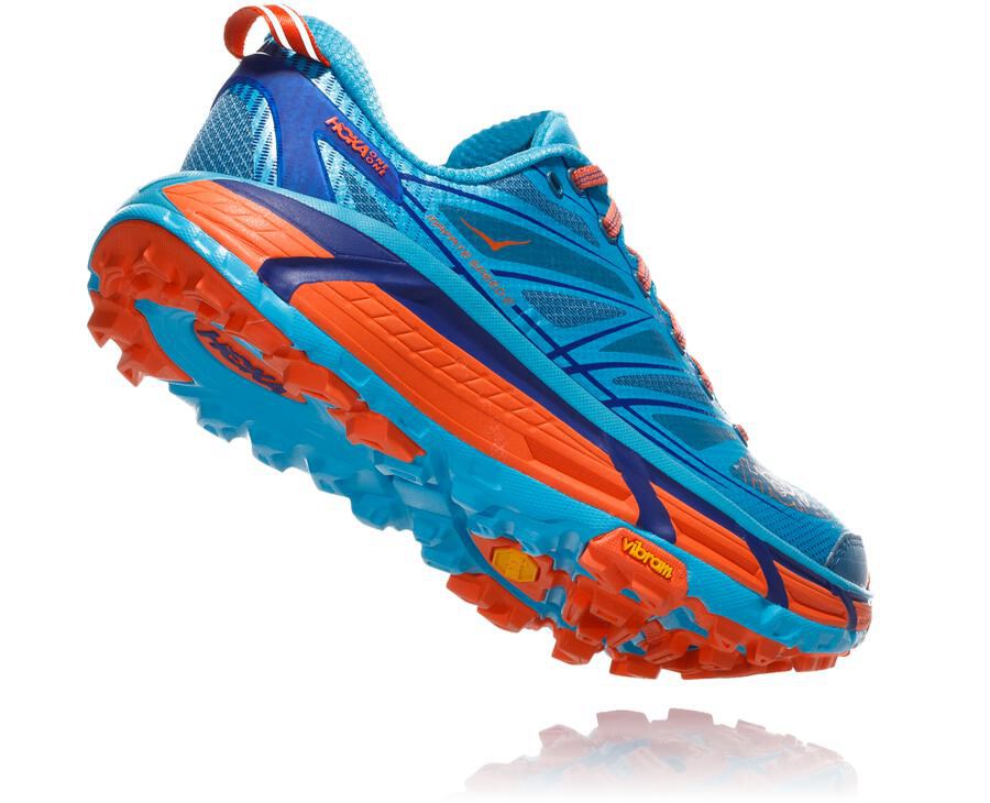 Hoka One One Trail Schoenen Dames - Mafate Speed 2 - Blauw - QU7412398